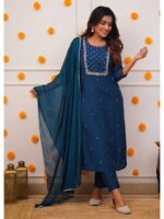 Blue Color Readymade Salwar Suit