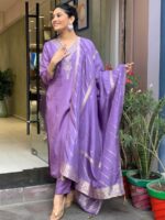 Purple Color Readymade Salwar Suit