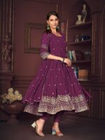 Purple Color Salwar Suit