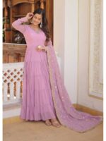 Purple Color Readymade Salwar Suit