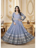 Grey Color Readymade Salwar Suit