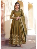 Mahendi Color Readymade Salwar Suit