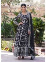 Black Color Readymade Salwar Suit