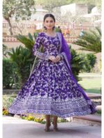 Purple Color Readymade Salwar Suit