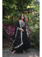 Black Color Readymade Salwar Suit