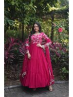Pink Color Readymade Salwar Suit