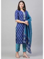 Blue Color Readymade Salwar Suit