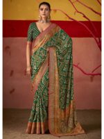 Green Color Silk Saree