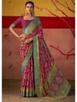 Pink Color Silk Saree