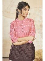 Pink Color Short Tunic