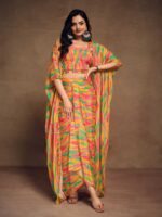 Multy Color Fancy Indo Western Dress