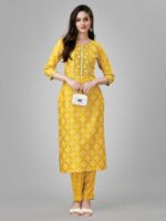 Yellow Color Kurta Set