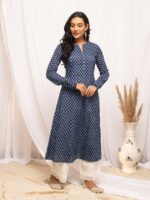 Blue Color Kurti Set