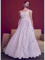 Lavender Color Fancy Kurti