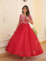 Red Color Fancy Kurti