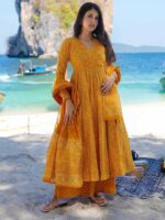 Mustard Color Readymade Salwar Suit