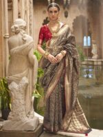 Black Color Silk Saree