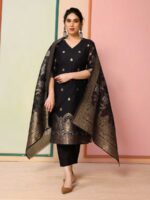 Black Color Readymade Salwar Suit