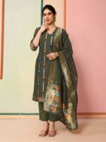 Mahendi Color Readymade Salwar Suit