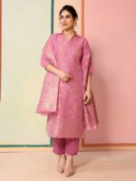 Pink Color Readymade Salwar Suit