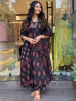 Black Color Readymade Salwar Suit