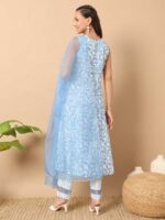 Blue Color Readymade Salwar Suit
