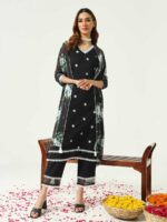 Black Color Readymade Salwar Suit