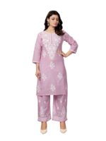Pink Color Kurti Set