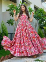 Baby Pink Color Fancy Kurti