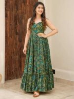 Green Color Fancy Kurti