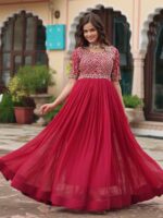 Pink Color Fancy Kurti