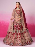 Red Color Silk Lehenga Choli