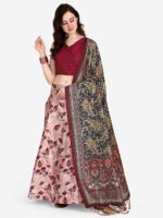 Pink Color Satin Silk Lehenga Choli
