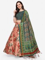 Pink Color Satin Silk Lehenga Choli