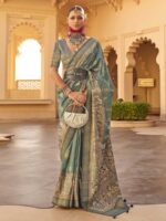 Green Color Silk Saree