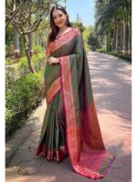 Green Color Silk Saree