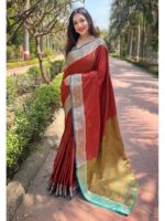 Red Color Silk Saree