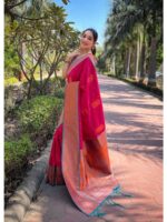 Pink Color Rama Saree