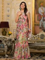 Multy Color Imported Georgette Saree