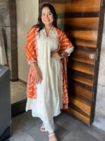 Off White Fancy Suit