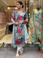 Grey Color Salwar Suit
