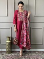 Pink Color Readymade Salwar Suit