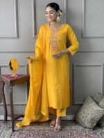 Yellow Color Salwar Suit