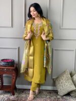 Mustard Color Salwar Suit
