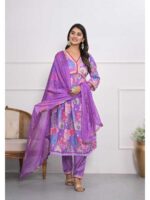 Purple Color Readymade Salwar Suit