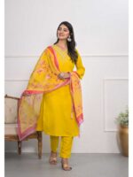 Mustard Color Readymade Salwar Suit