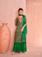 Green Color Readymade Salwar Suit