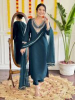 Blue Color Readymade Salwar Suit