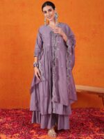 Purple Color Readymade Salwar Suit