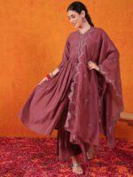 Maroon Color Readymade Salwar Suit